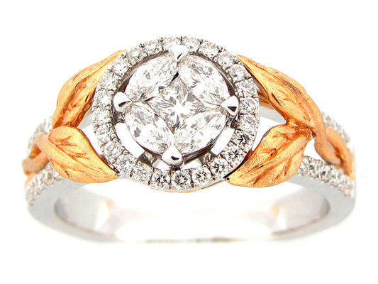 DIAMOND RING, 18KZ (N)