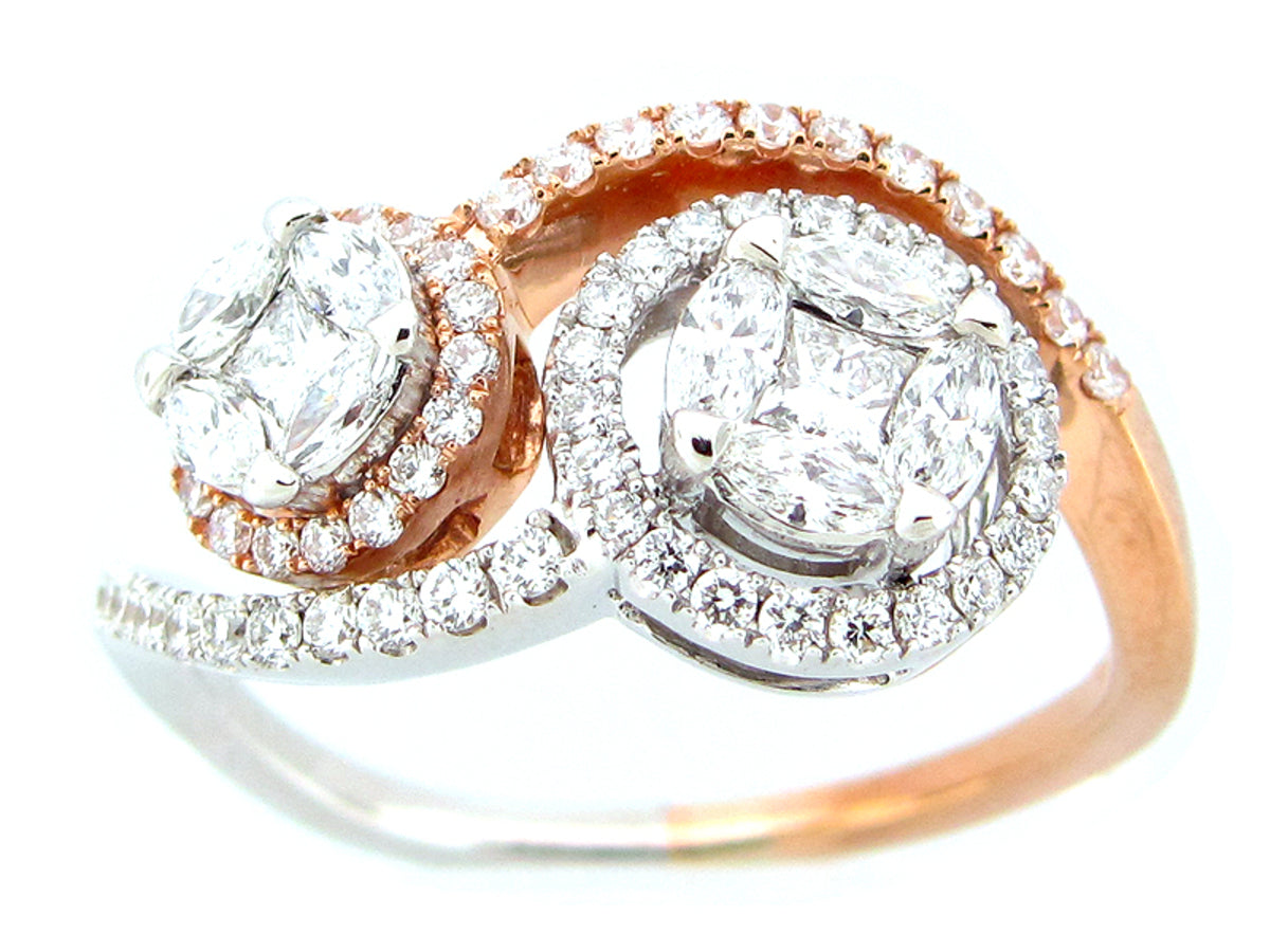 DIAMOND RING, 18KZ (N)