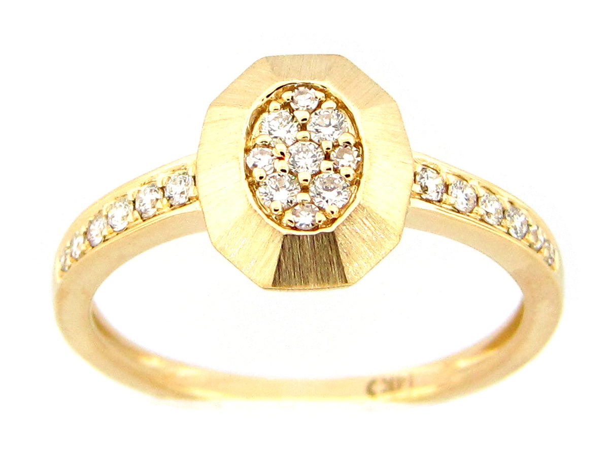 DIAMOND RING, 14KY (N)