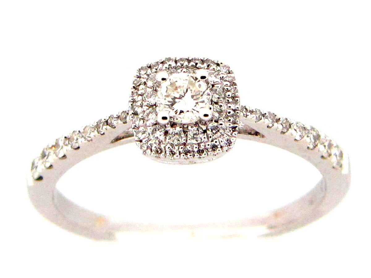 DIAMOND RING, 14KW (N)