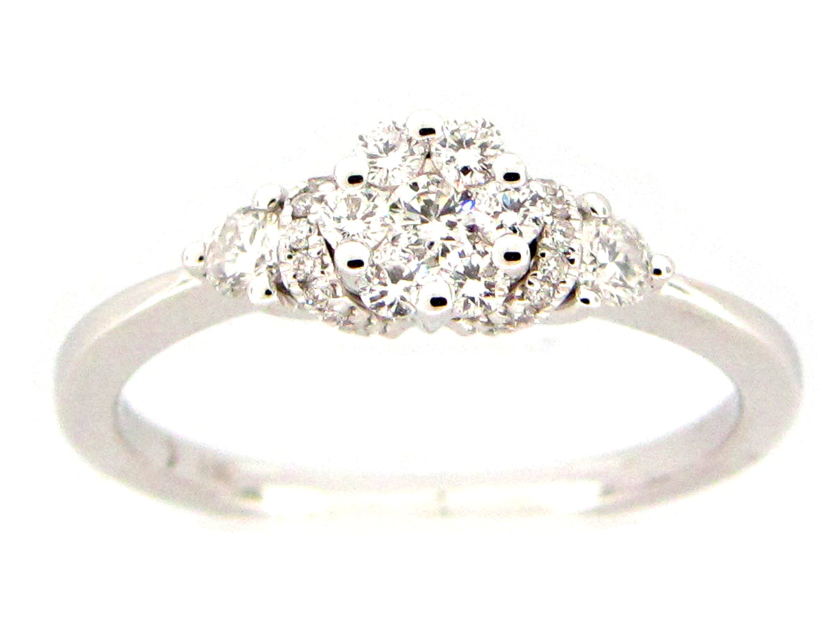 DIAMOND RING, 14KW (N)