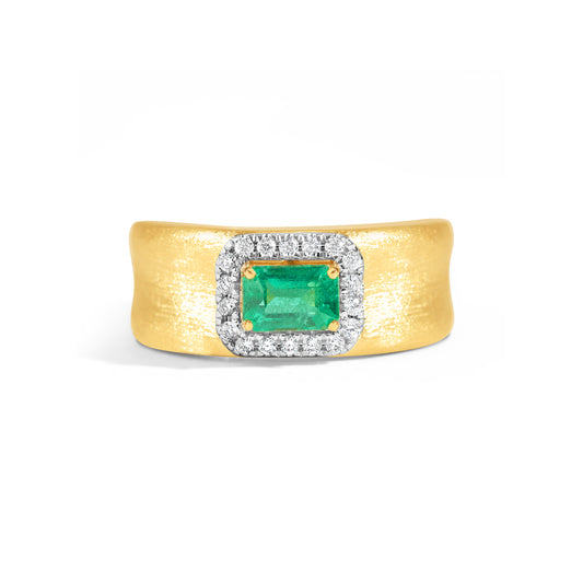 Emerald & Diamond East-West Cigar Band