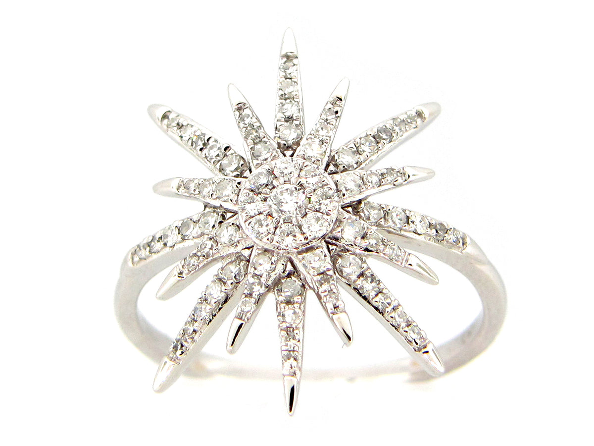DIAMOND RING, 14KW (N)