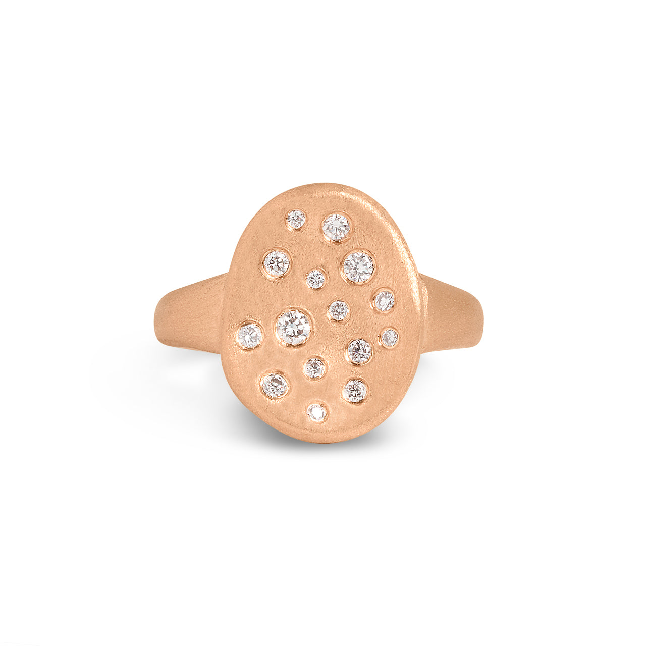 Diamond Scatter Artisan Ring