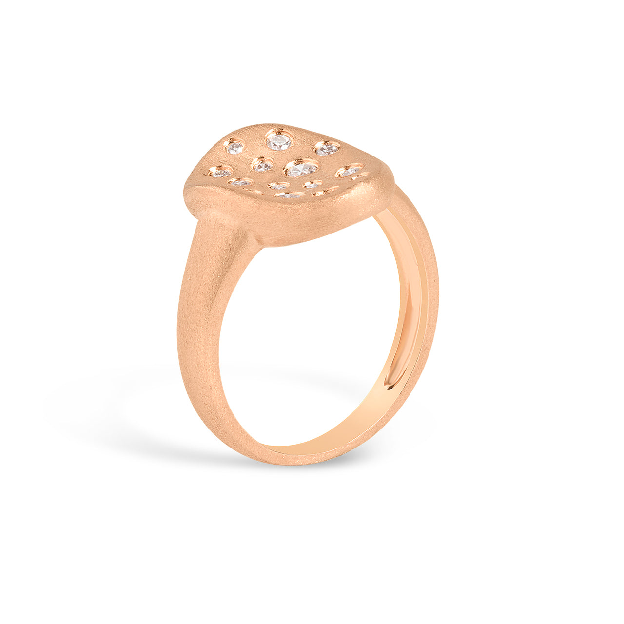 Diamond Scatter Artisan Ring
