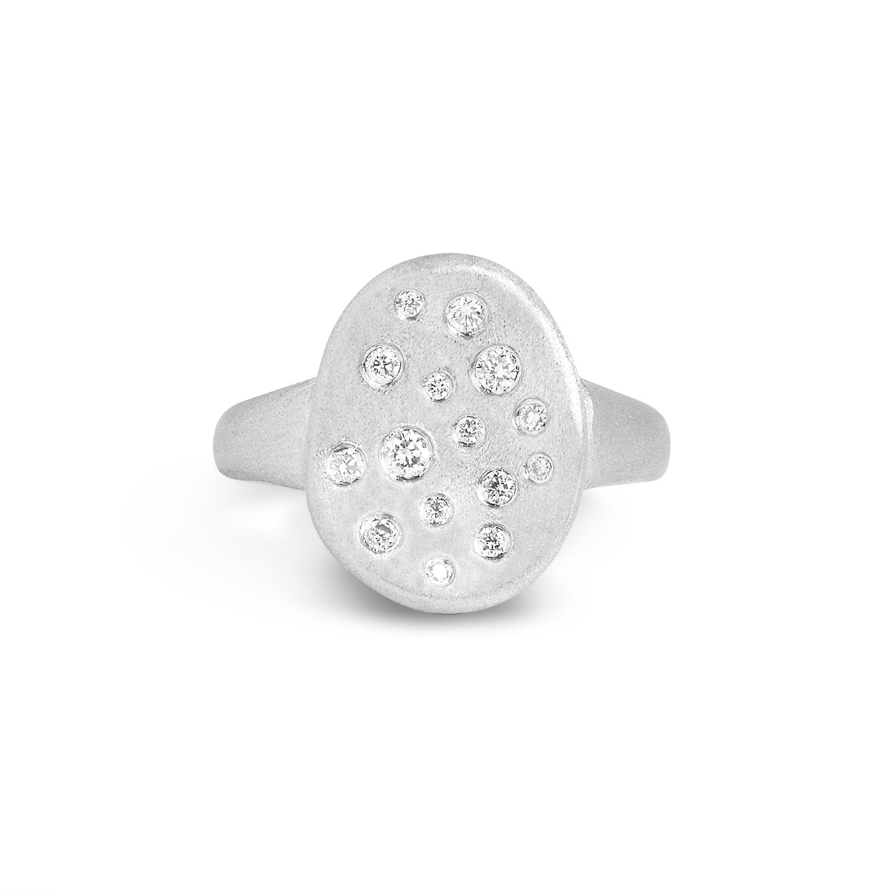 Diamond Scatter Artisan Ring