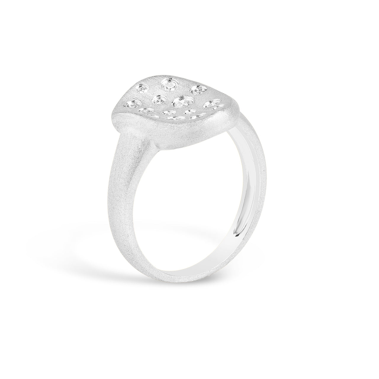 Diamond Scatter Artisan Ring