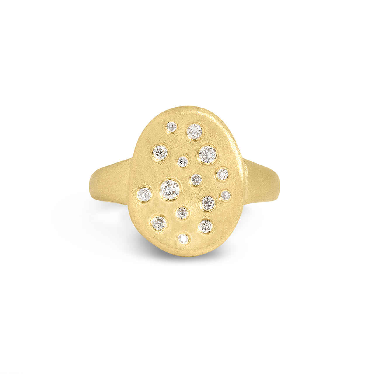 Diamond Scatter Artisan Ring