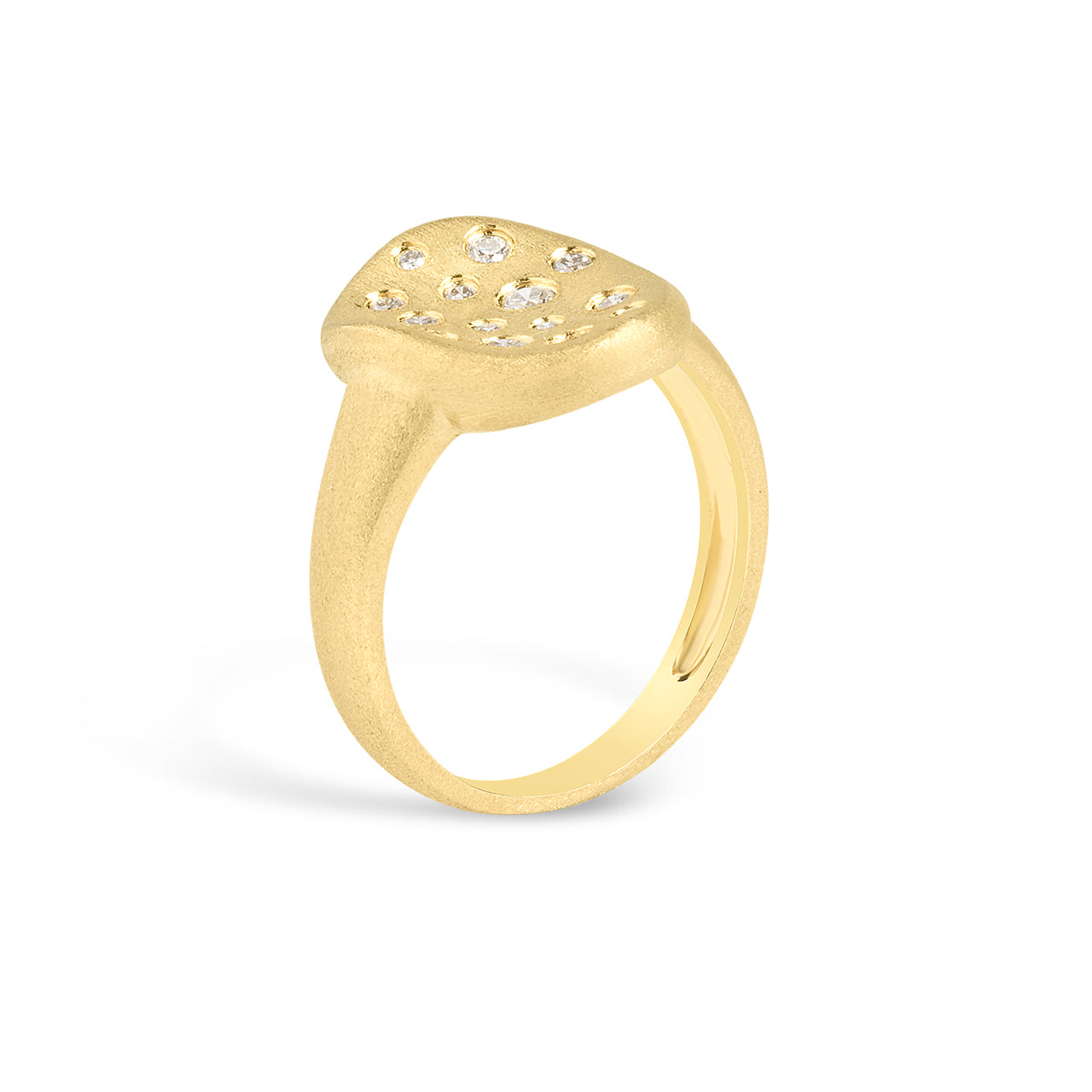Diamond Scatter Artisan Ring