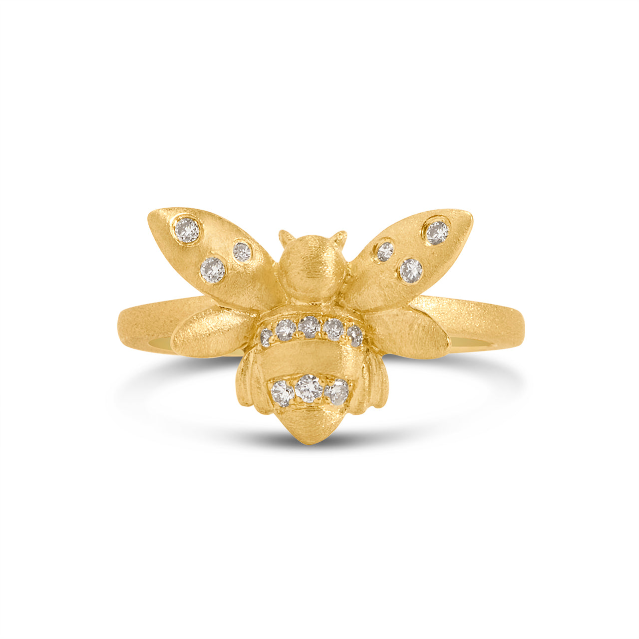 Diamond Confetti Bumble Bee Ring