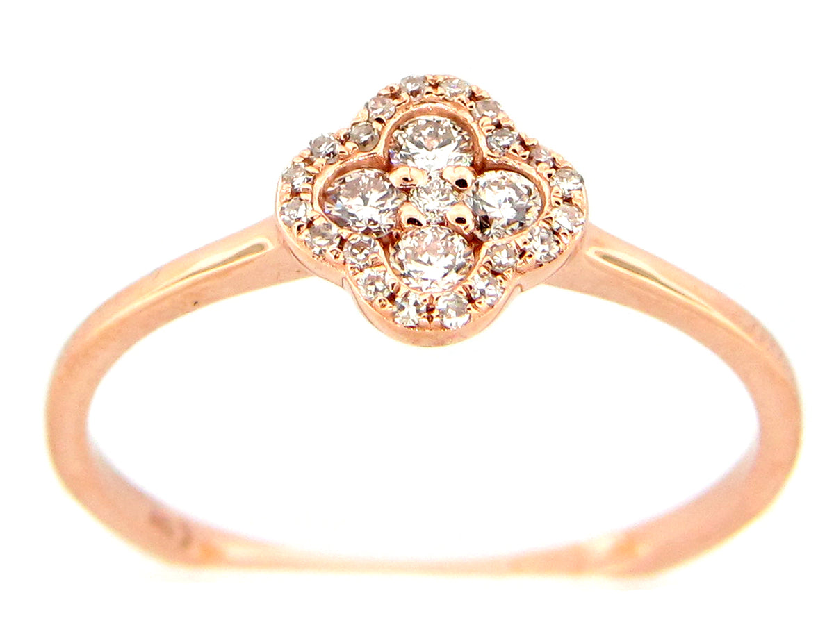 DIAMOND RING, 14KR (N)