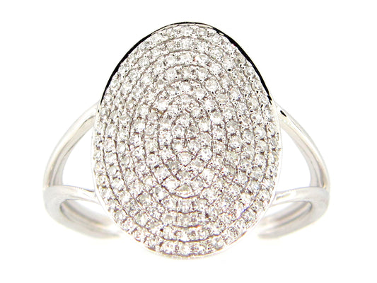 DIAMOND OVAL RING