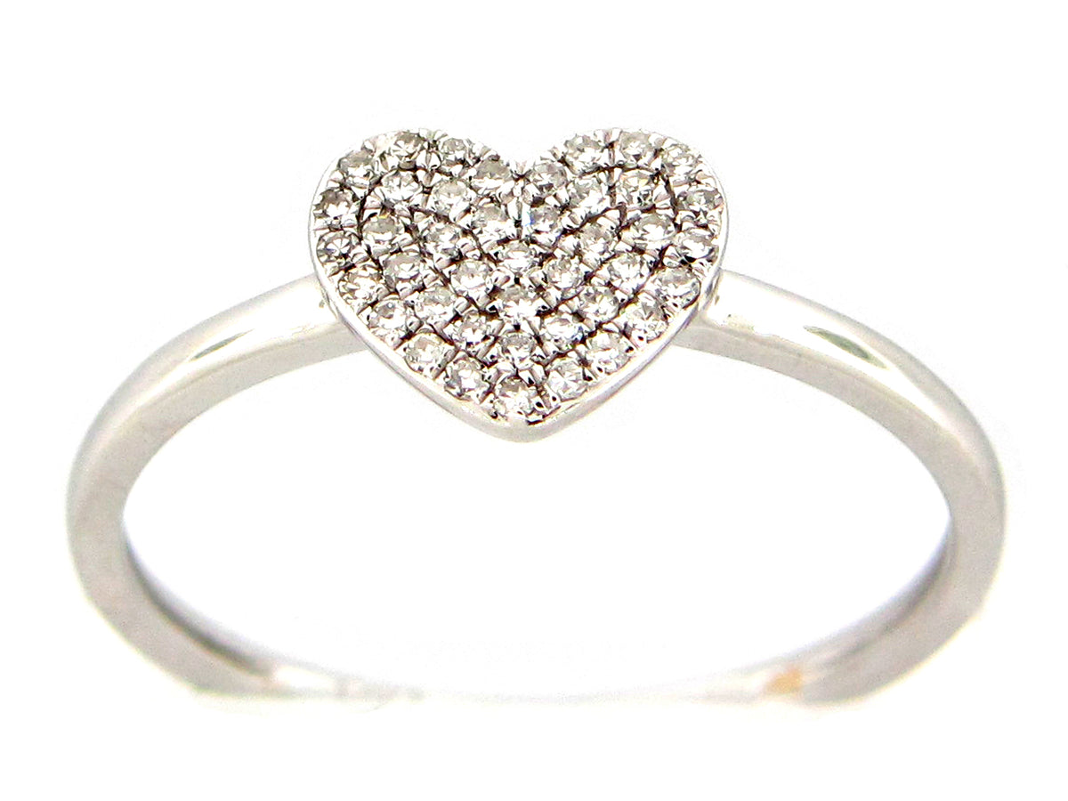 DIAMOND HEART RING