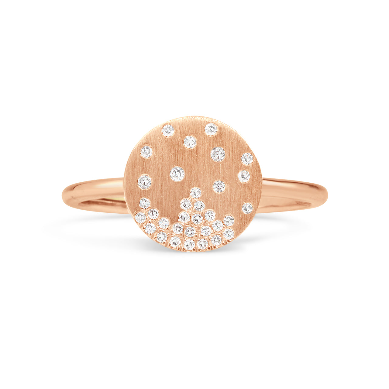 Diamond Petite Confetti Disc Ring