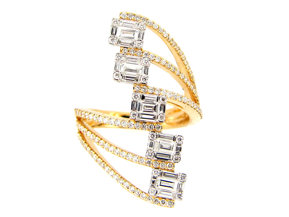 DIAMOND RING, 18KT (N)