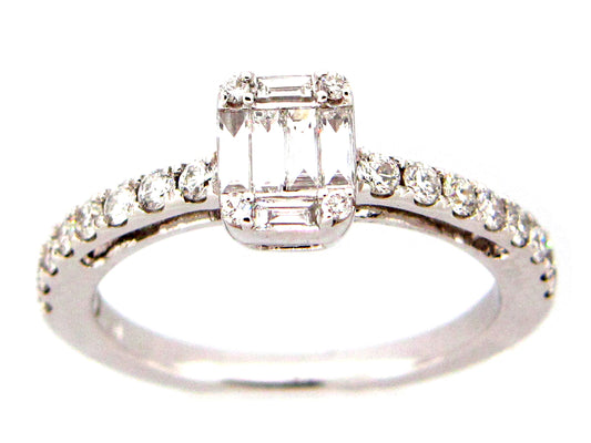 DIAMOND RING, 18KW (N)