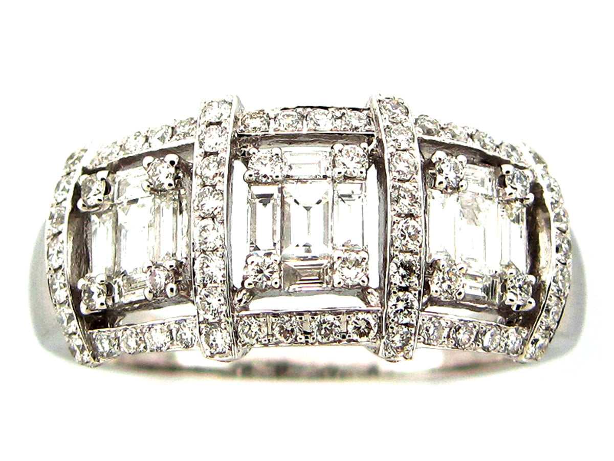 DIAMOND RING, 18KW (N)