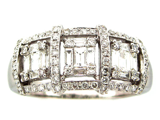 DIAMOND RING, 18KW (N)