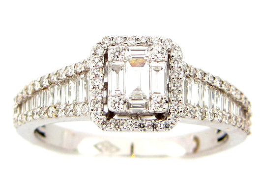 DIAMOND RING, 18KW (N)