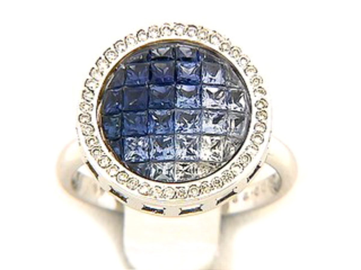 SAPPHIRE & DIAMOND RING