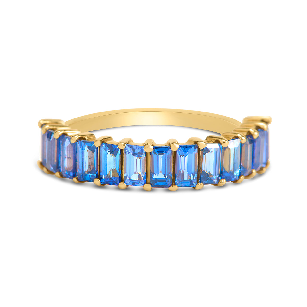 Sapphire Baguette Band