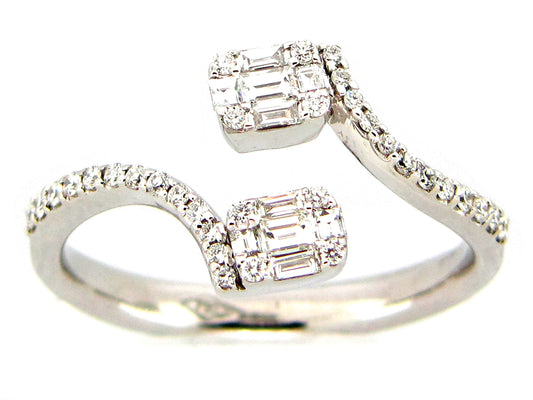 DIAMOND RING, 18KW (N)