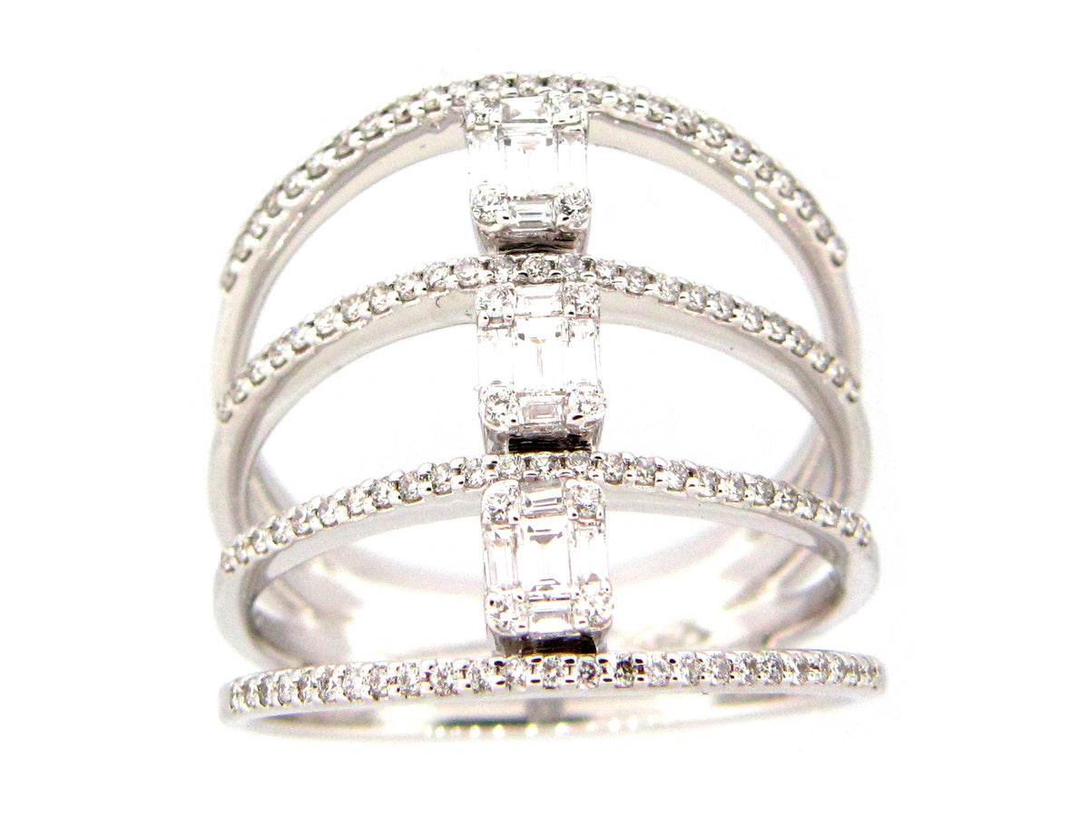DIAMOND RING, 18KW (N)