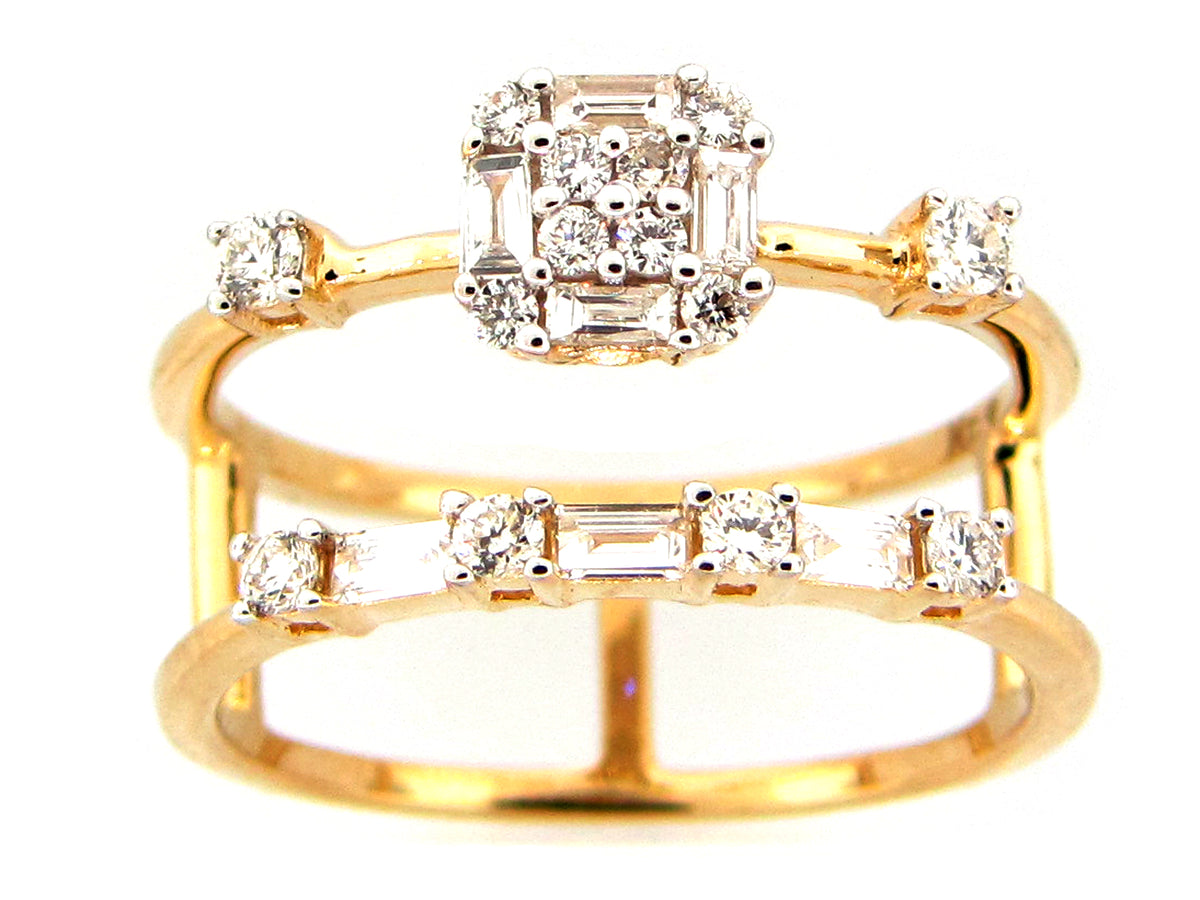 DIAMOND RING, 14KY (N)