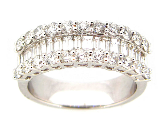 DIAMOND RING, 18KW (N)