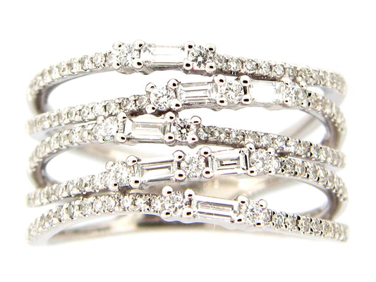 DIAMOND RING, 14KW (N)