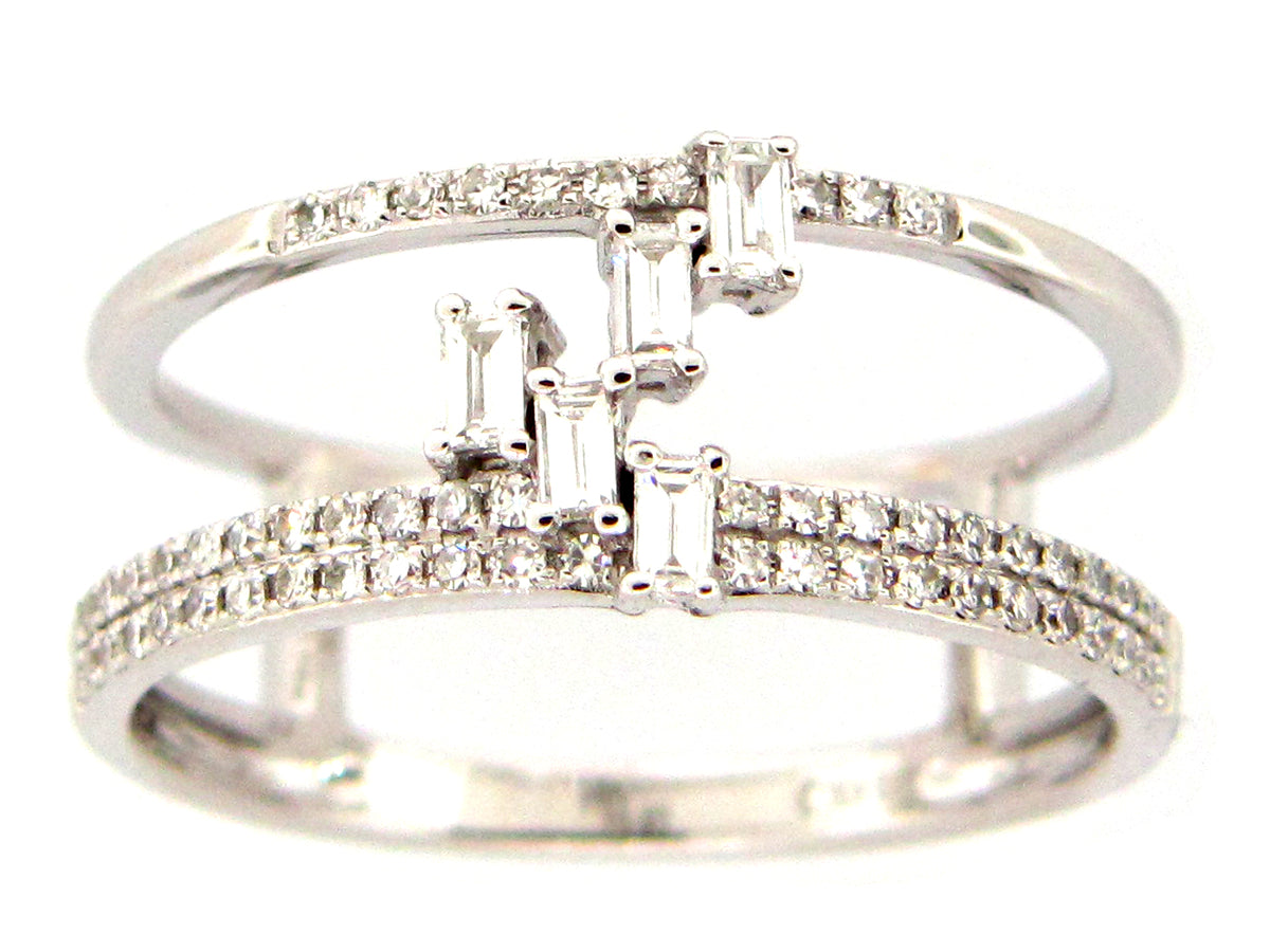 DIAMOND RING, 14KW (N)