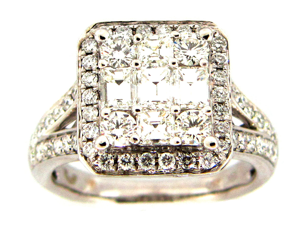 DIAMOND RING, 18KW (N)