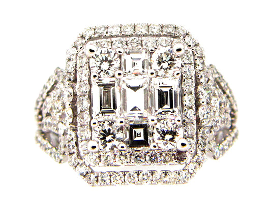 DIAMOND RING, 18KW (N)
