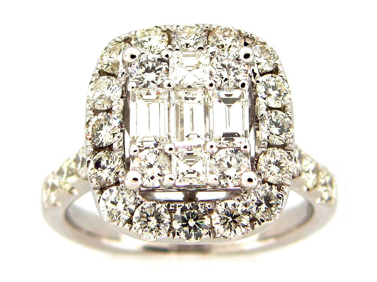 DIAMOND RING, 18KW (N)