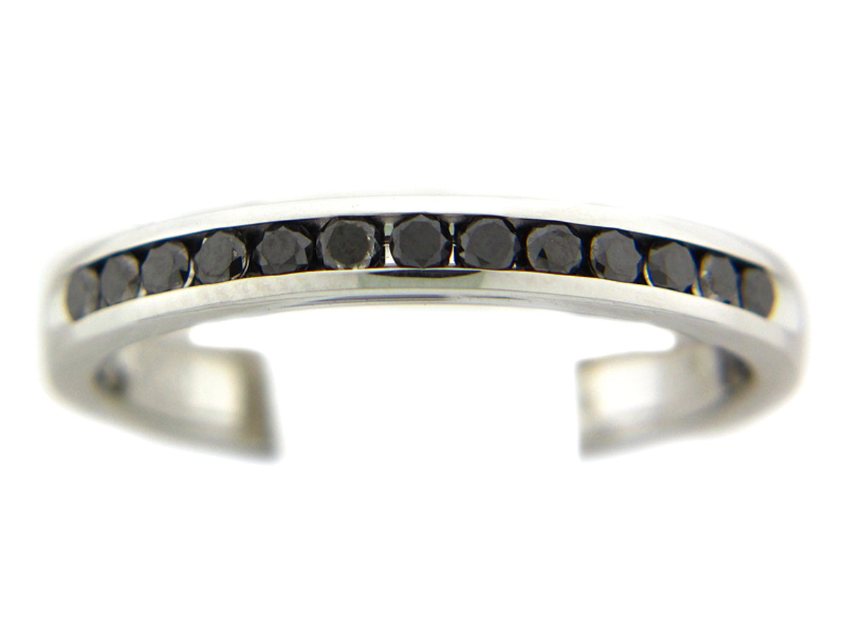 BLACK DIAMOND BAND, 14KW (R)