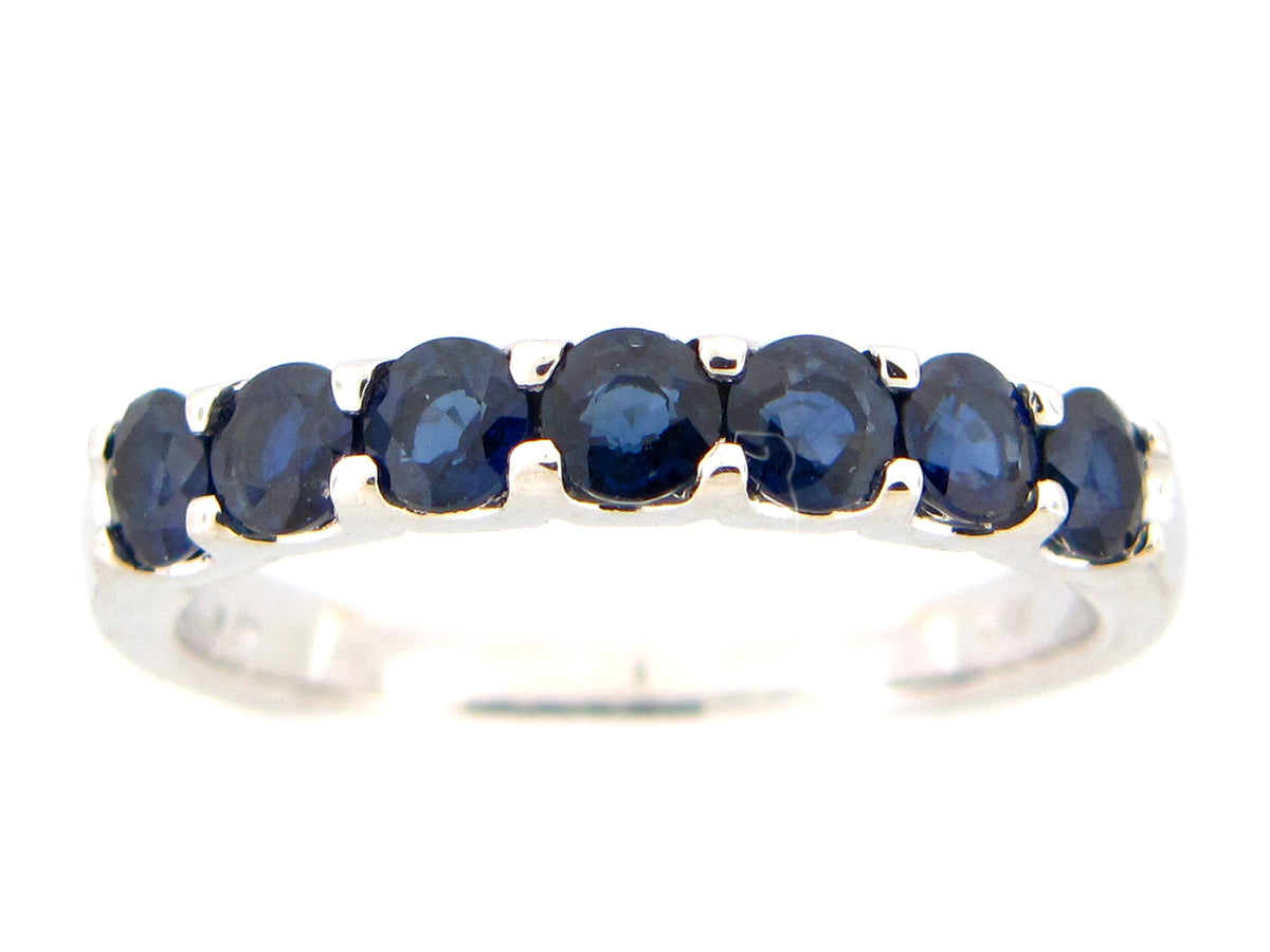 SAPPHIRE BAND, 14KW (H)