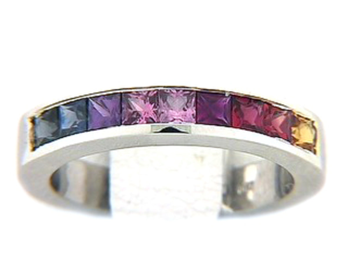 RAINBOW SAPPHIRE RING