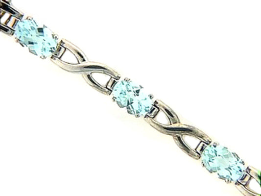 CHB SKY BLUE TOPAZ BRACELET