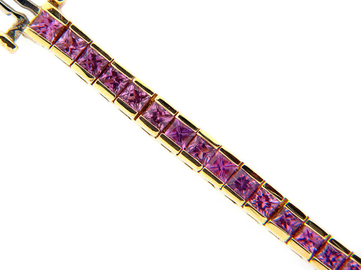 PURPLE SAPPHIRE BRACELET
