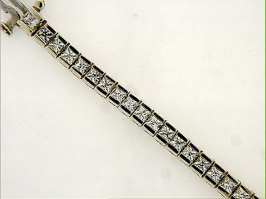 WHITE SAPPHIRE BRACELET
