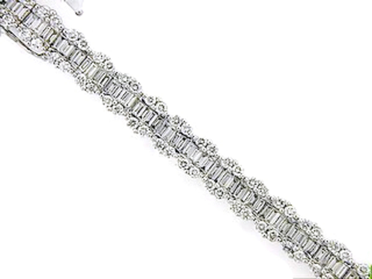 DIAMOND BRACELET, 18KW (N) SPECIAL