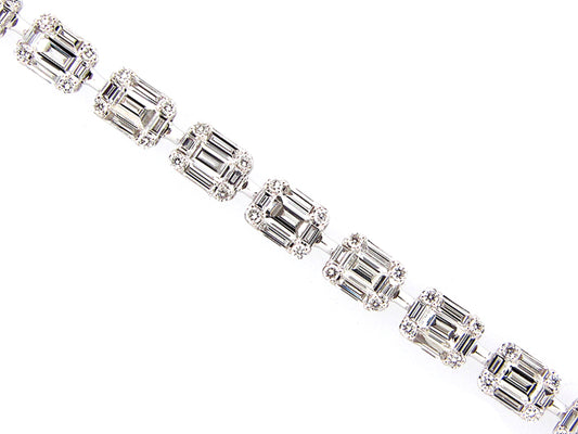 Diamond Bracelet, 18kw (N)
