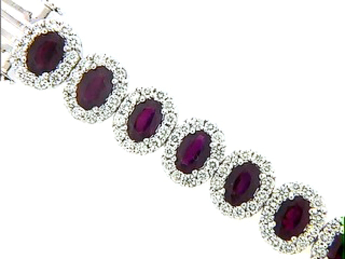 RUBY & DIAMOND BRACELET