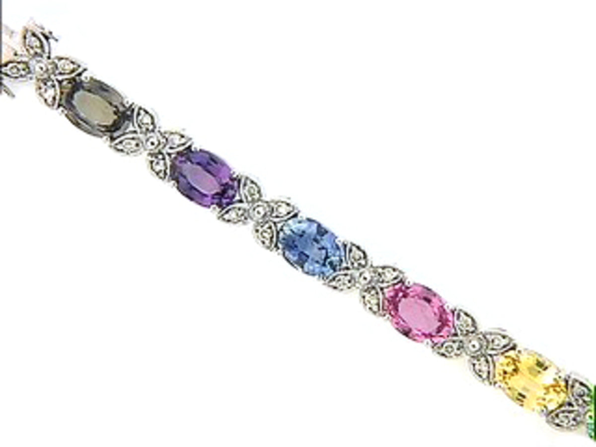 F/C Sapphire Diamond Bracelet