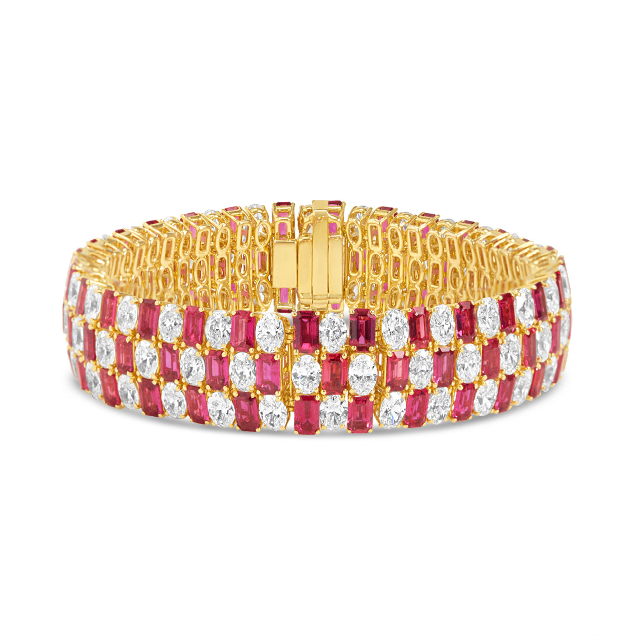Ruby & Diamond Royal Bracelet