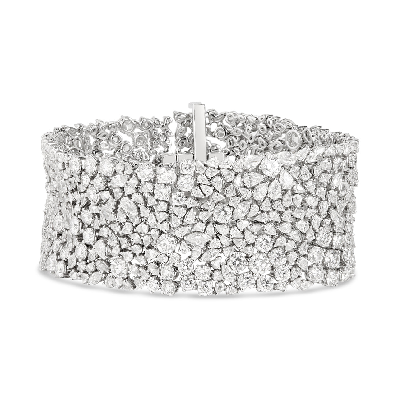 Diamond Mesh Silk Bracelet