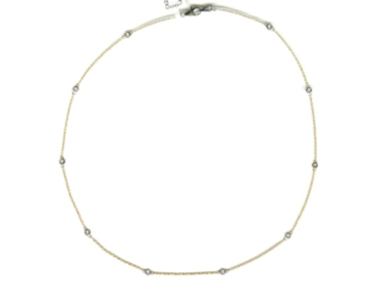 DIAMOND CHAIN, 16",  14KT (N)