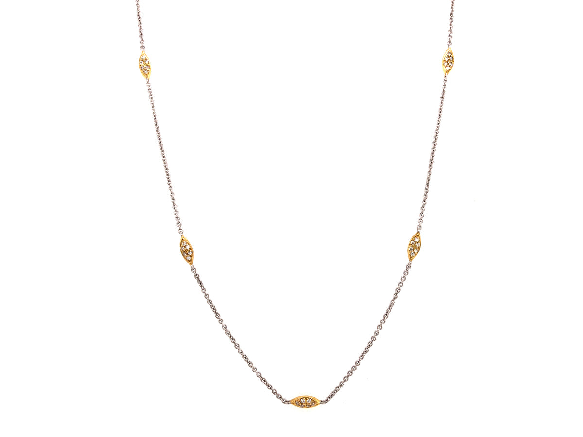DIAMOND CHAIN ,18KT (N)