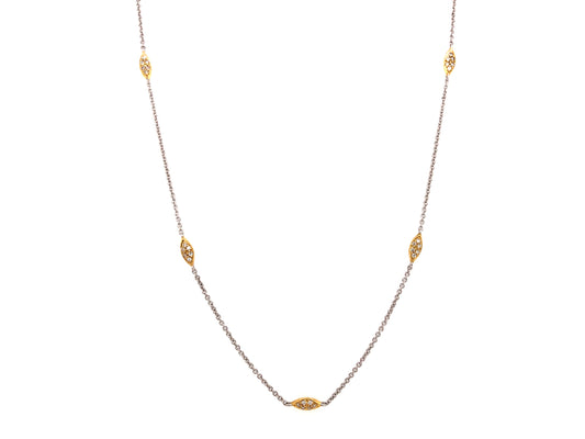 DIAMOND CHAIN ,18KT (N)
