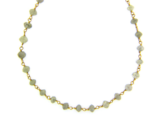 FACETED YELLOW DI CHAIN